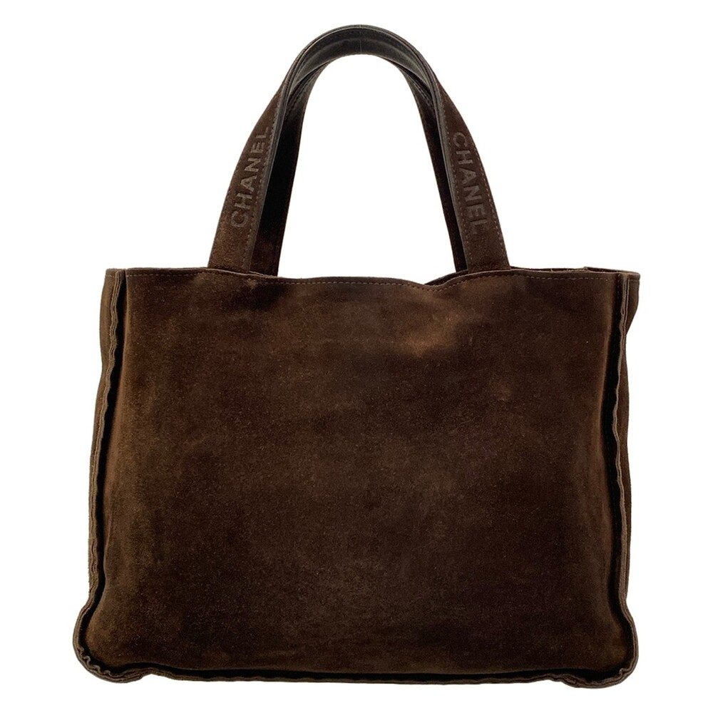 Chanel Brown Suede Tote Bag #311837C81B